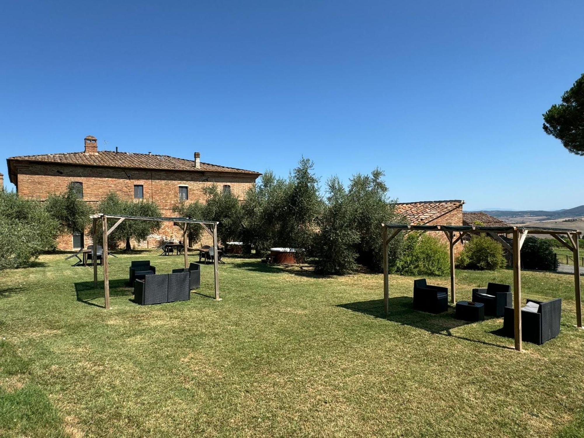 Agriturismo Diffuso Monte Oliveto Maggiore Chiusure ภายนอก รูปภาพ